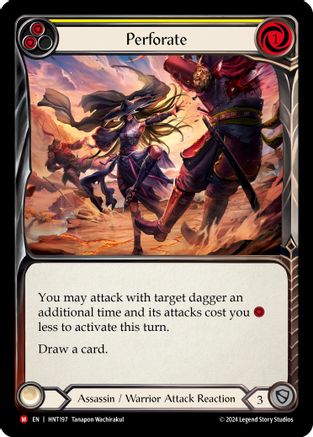 Image of Perforate [HNT197] (The Hunted)  Rainbow Foil