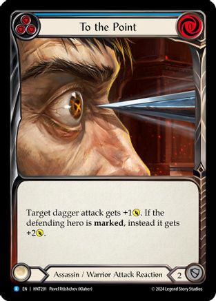 Image of To the Point (Blue) [HNT201] (The Hunted)  Rainbow Foil
