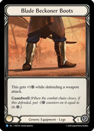 Image of Blade Beckoner Boots [HNT219] (The Hunted)  Cold Foil