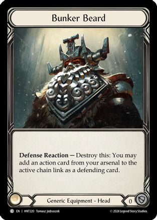 Image of Bunker Beard [HNT220] (The Hunted)  Cold Foil