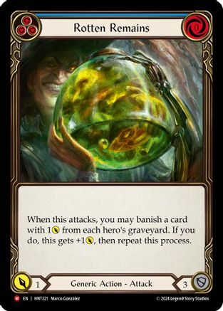 Image of Rotten Remains [HNT221] (The Hunted)  Rainbow Foil