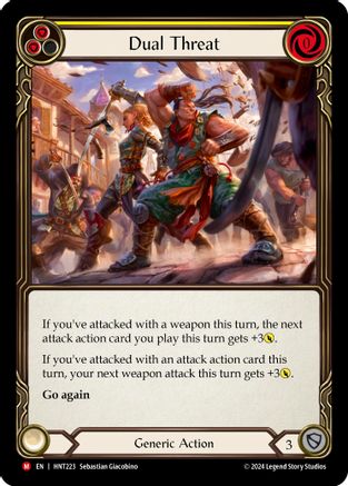 Image of Dual Threat [HNT223] (The Hunted)  Rainbow Foil