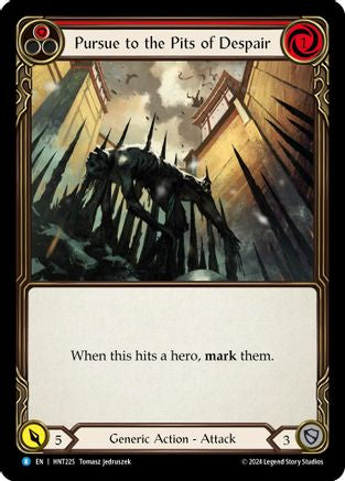 Image of Pursue to the Pits of Despair (Red) [HNT225] (The Hunted)