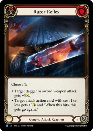Image of Razor Reflex (Red) [HNT227] (The Hunted)