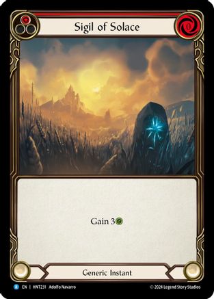 Image of Sigil of Solace (Red) [HNT231] (The Hunted)
