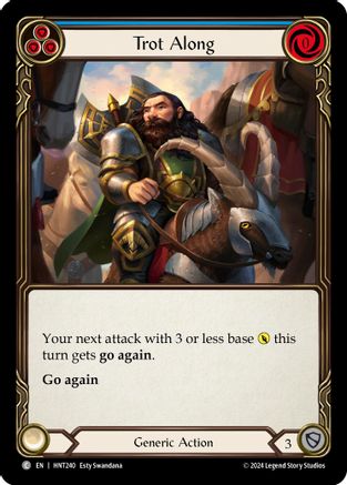 Image of Trot Along (Blue) [HNT240] (The Hunted)