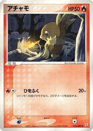 Image of Torchic (016/080) - Magma VS Aqua Two Ambitions Unlimited