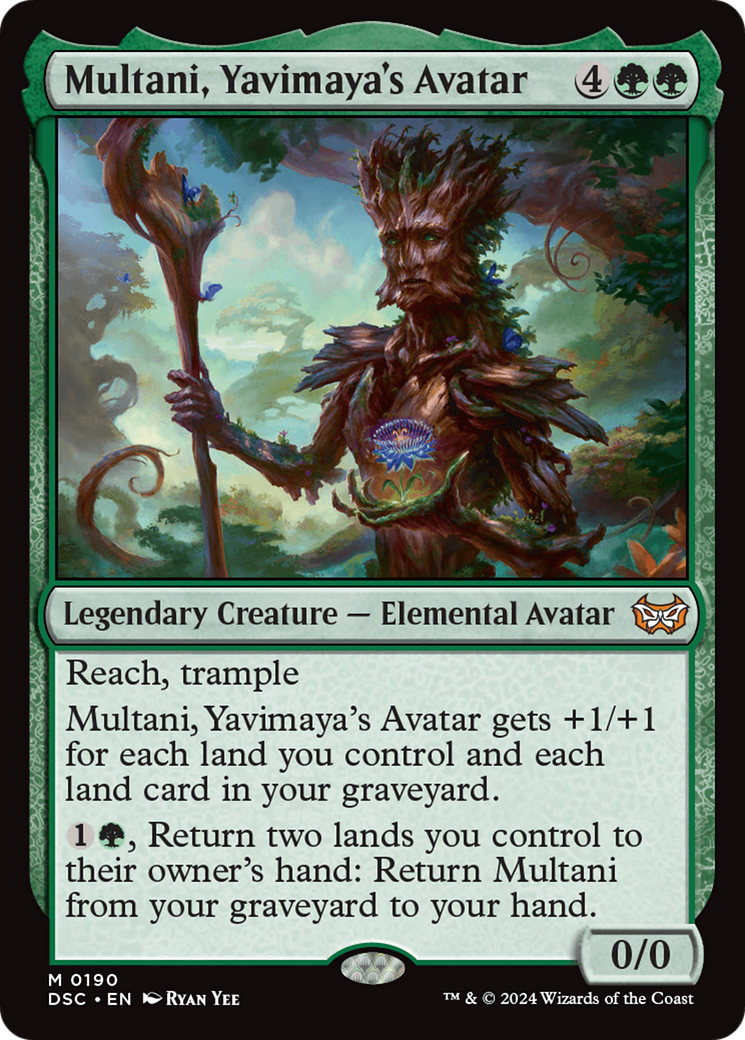 Image of Multani, Yavimaya's Avatar [Duskmourn: House of Horror Commander]