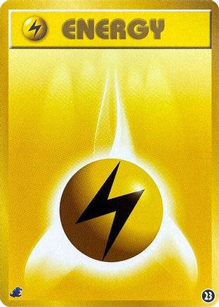 Image of Basic Lightning Energy - 23 (23) - Intro Pack Neo Totodile