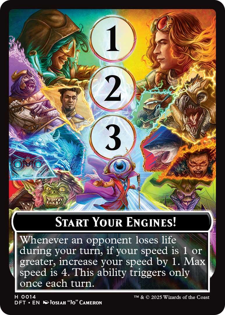 Image of Start Your Engines! // Max Speed [Aetherdrift Tokens]