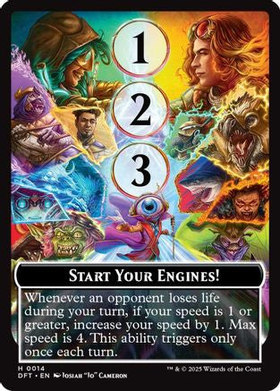 Image of Start Your Engines! // Max Speed [Aetherdrift Tokens]