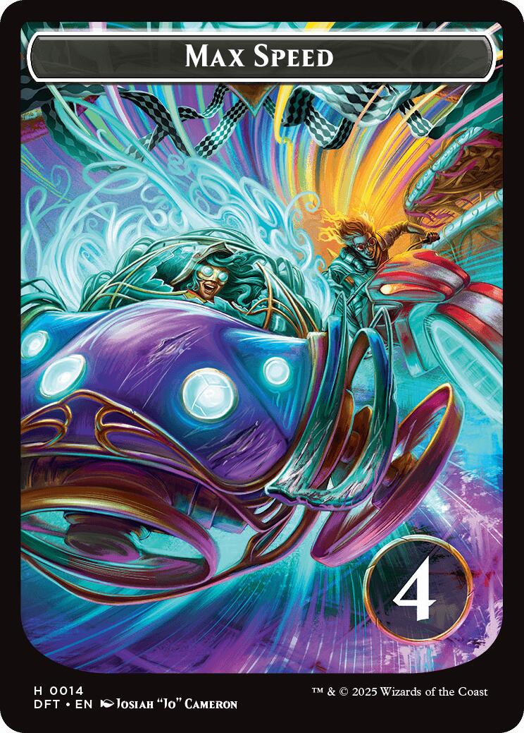 Image of Start Your Engines! // Max Speed [Aetherdrift Tokens]