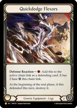 Image of Quickdodge Flexors [HNT215] (The Hunted)  Rainbow Foil