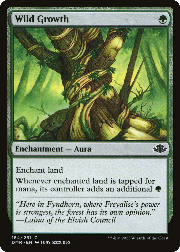 Image of Wild Growth [Dominaria Remastered]