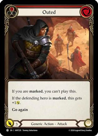 Image of Outed [HNT235] (The Hunted)  Rainbow Foil