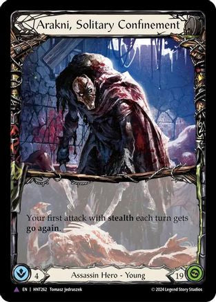 Image of Arakni, Solitary Confinement (Marvel) [HNT262] (The Hunted)  Cold Foil