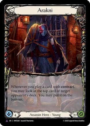 Image of Arakni (Marvel) [HNT264] (The Hunted)  Cold Foil