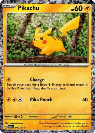 Image of Pikachu (002/015) [McDonald's Promos 2024 Collection]