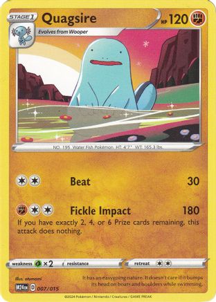 Image of Quagsire (007/015) [McDonald's Promos 2024 Collection]