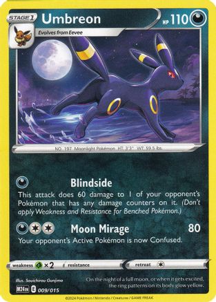 Image of Umbreon (009/015) [McDonald's Promos 2024 Collection]