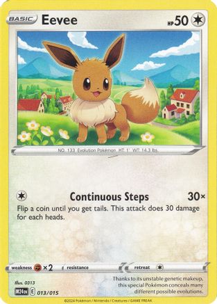 Image of Eevee (013/015) [McDonald's Promos 2024 Collection]