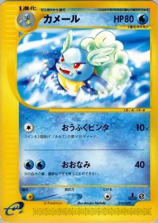 Image of Wartortle (019/029) - Pokemone Starter Deck Unlimited