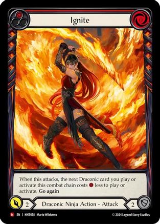 Image of Ignite (Extended Art) [HNT058] (The Hunted)  Rainbow Foil