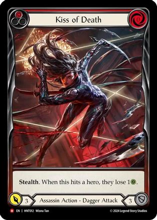 Image of Kiss of Death (Extended Art) [HNT012] (The Hunted)  Cold Foil