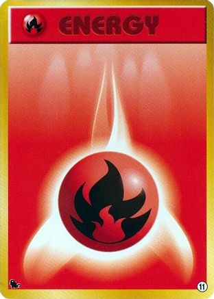Image of Basic Fire Energy - 11 (11) - Intro Pack Squirtle