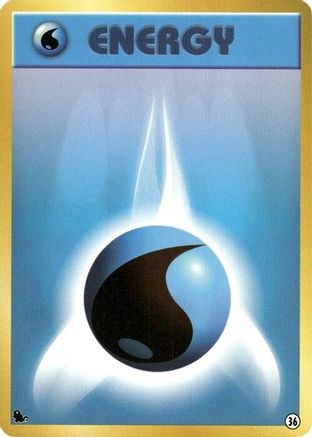 Image of Basic Water Energy - 36 (36) - Intro Pack Squirtle