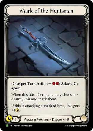 Image of Mark of the Huntsman [GEM007] (GEM Pack 1)  Cold Foil