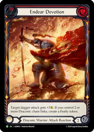 Image of Endear Devotion [GEM013] (GEM Pack 1)  Rainbow Foil