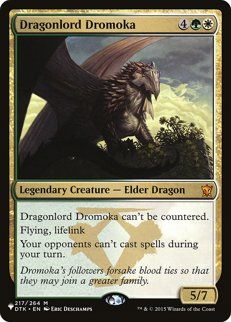 Image of Dragonlord Dromoka [The List]