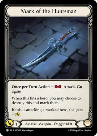 Image of Mark of the Huntsman // Obsidian Fire Vein [HNT010//HNT100] (The Hunted)