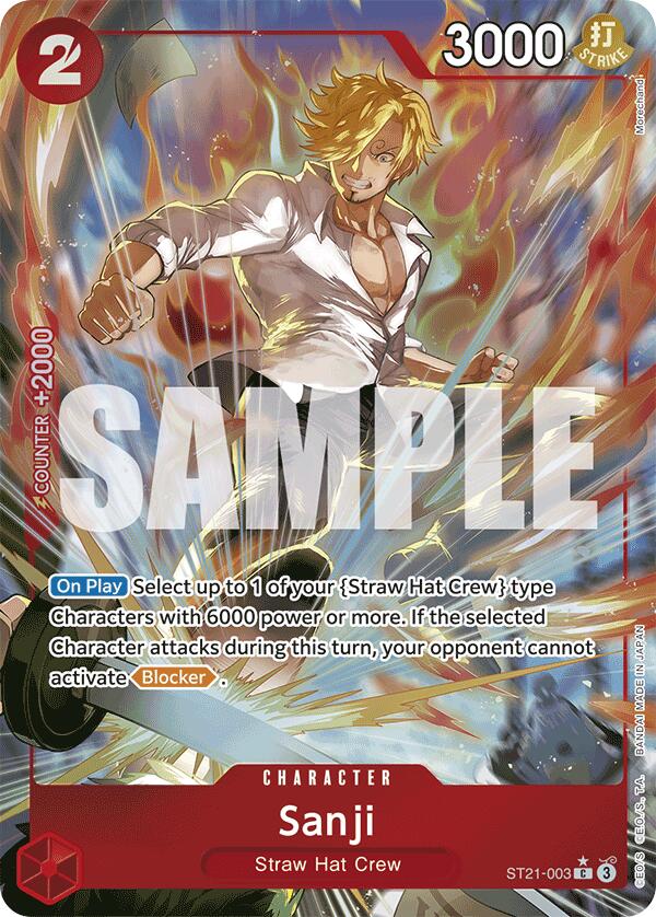 Image of Sanji (Parallel) [Starter Deck EX: Gear 5]