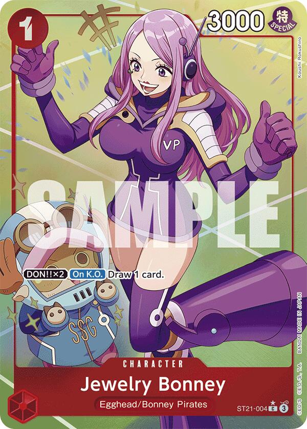 Image of Jewelry Bonney (Parallel) [Starter Deck EX: Gear 5]