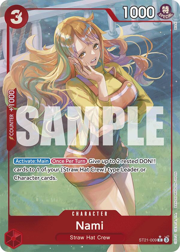 Image of Nami (Parallel) [Starter Deck EX: Gear 5]