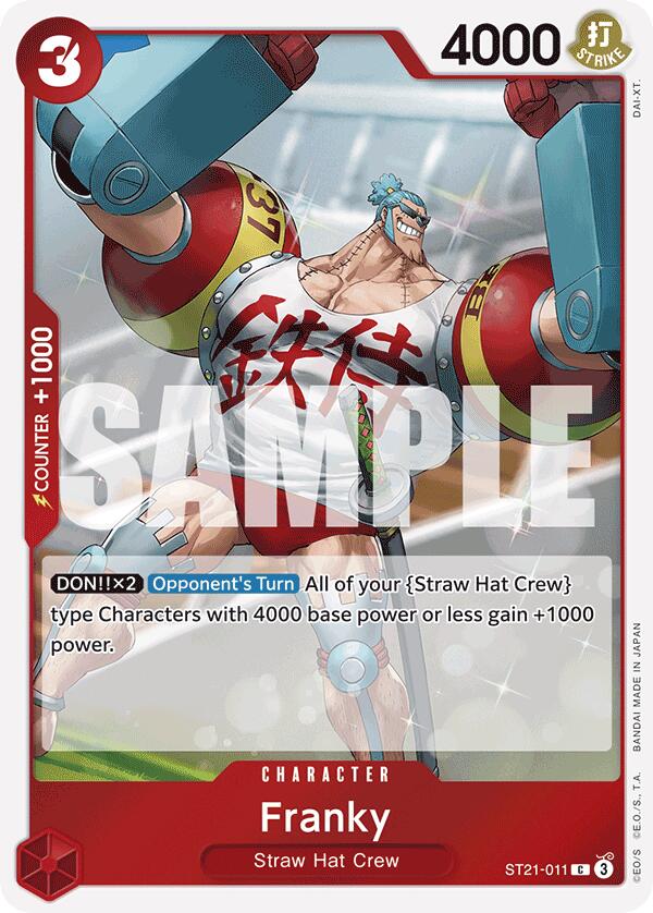 Image of Franky [Starter Deck EX: Gear 5]