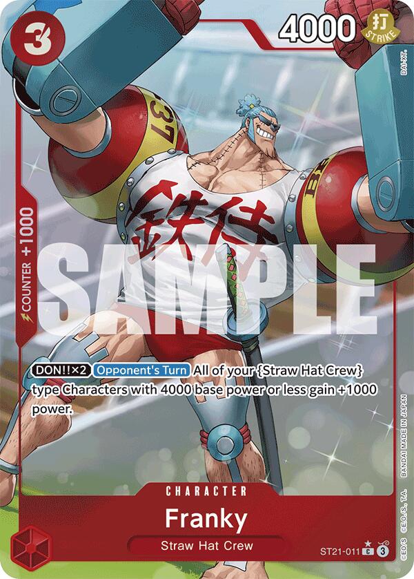 Image of Franky (Parallel) [Starter Deck EX: Gear 5]