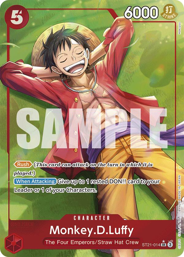 Image of Monkey.D.Luffy (Parallel) [Starter Deck EX: Gear 5]