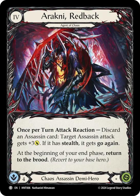 Image of Arakni, Orb-Weaver // Arakni, Redback [HNT005//HNT006] (The Hunted)