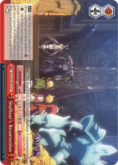 Image of Shalltear's Resurrection (OVL/S62-E074 CC) [Nazarick: Tomb of the Undead]