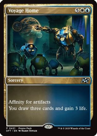 Image of Voyage Home (Promo Pack) [Aetherdrift Promos]