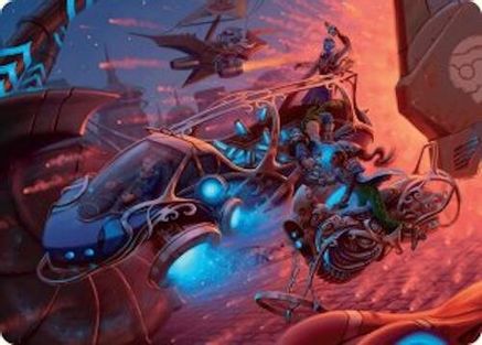 Image of Rangers' Refueler Art Card [Aetherdrift Art Series]