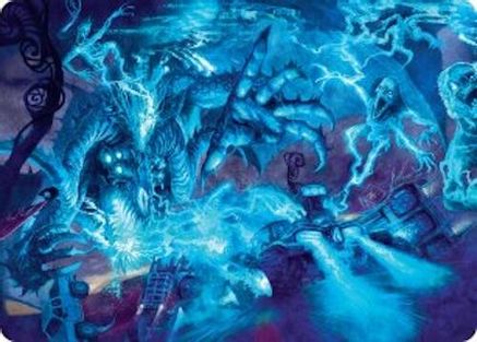 Image of The Speed Demon Art Card [Aetherdrift Art Series]