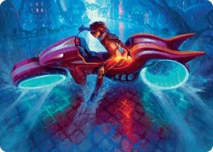 Image of Chandra, Spark Hunter Art Card [Aetherdrift Art Series]
