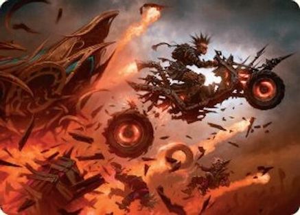 Image of Gastal Blockbuster Art Card [Aetherdrift Art Series]
