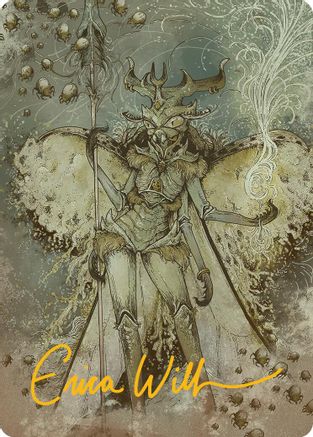 Image of Aatchik, Emerald Radian Art Card (6/54) (Gold-Stamped Signature) [Aetherdrift Art Series]