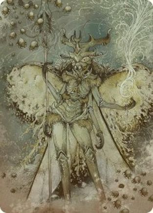 Image of Aatchik, Emerald Radian Art Card (6/54) [Aetherdrift Art Series]