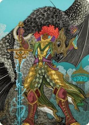 Image of Caradora, Heart of Alacria Art Card (3/54) [Aetherdrift Art Series]